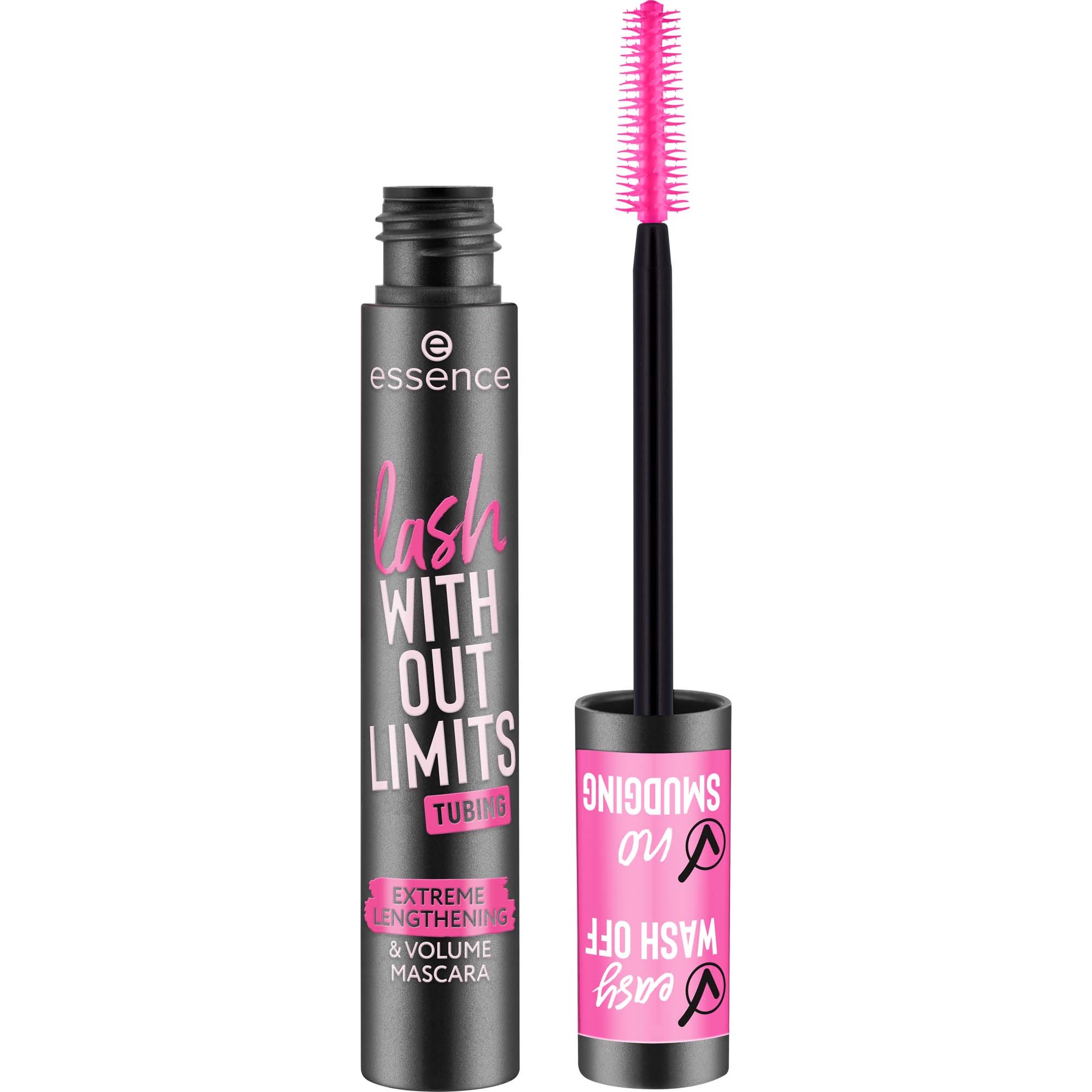 essence Lash Without Limits Tubing Extreme Lengthening & Volume Mascara 04 Black Tubing - 13 ml