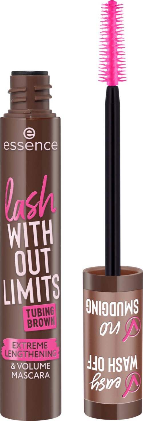 essence Lash Without Limits Tubing Extreme Lengthening & Volume Mascara 05 Brown Tubing
