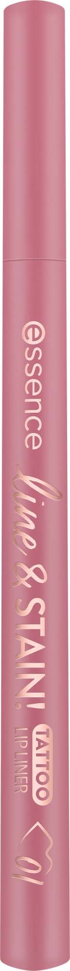 essence Line & Stain! Tattoo Lip Liner 01 Everyone`S Nude-Pink