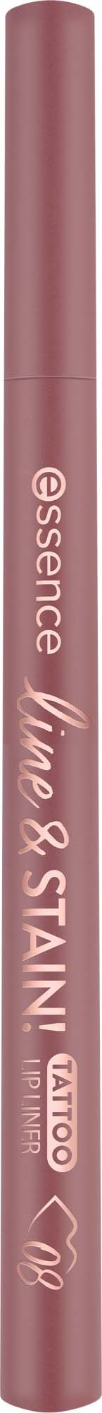 essence Line & Stain! Tattoo Lip Liner 08 Raisin Bold