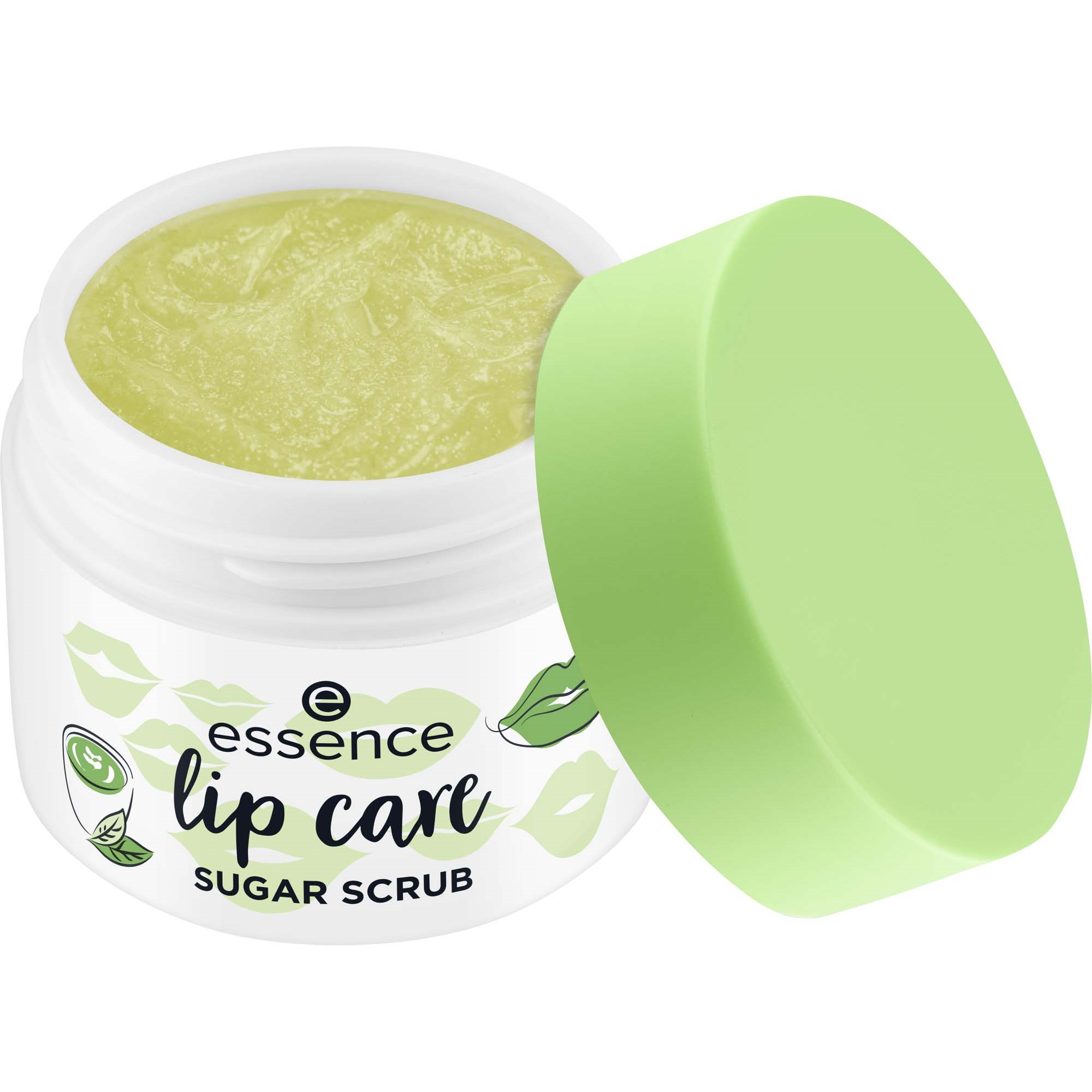 essence Lip Care Sugar Scrub 02 Matcha Latte