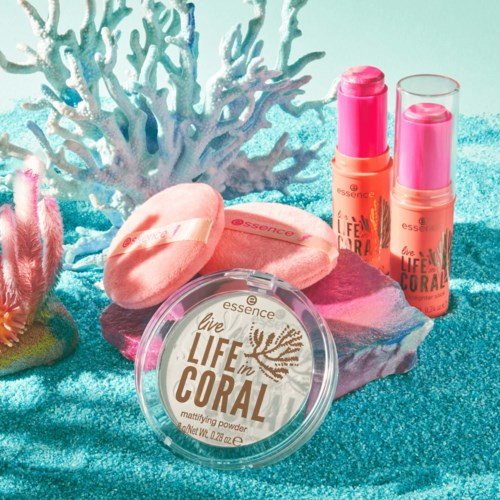 essence Live Life In Coral Mattifying Powder | lyko.com