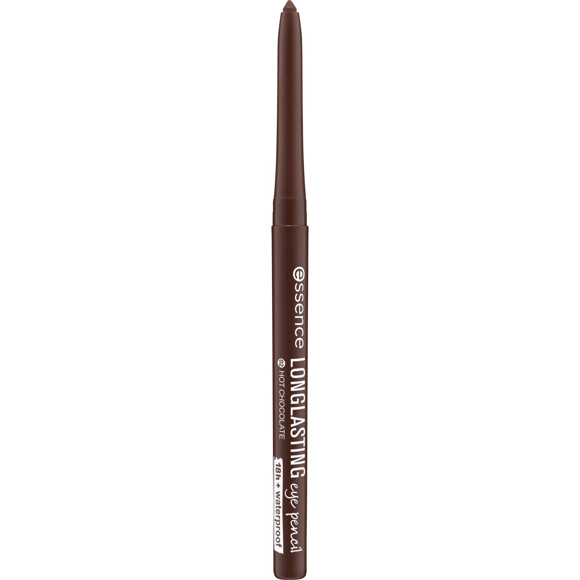 essence Longlasting Eye Pencil 18h + Waterproof 02 Hot Chocolate