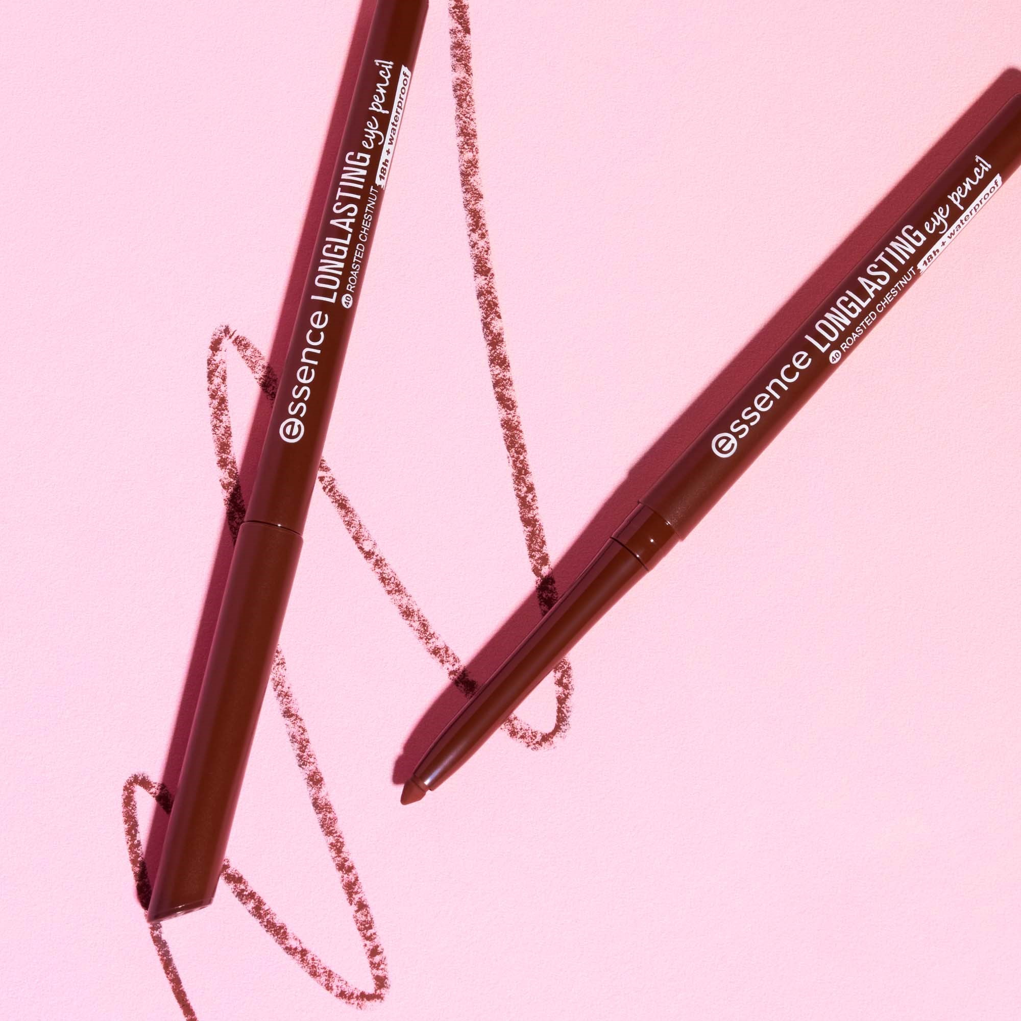 essence Long-Lasting Eye Pencil 18H + Waterproof 40 Roasted Chestnut (obrázok 4)