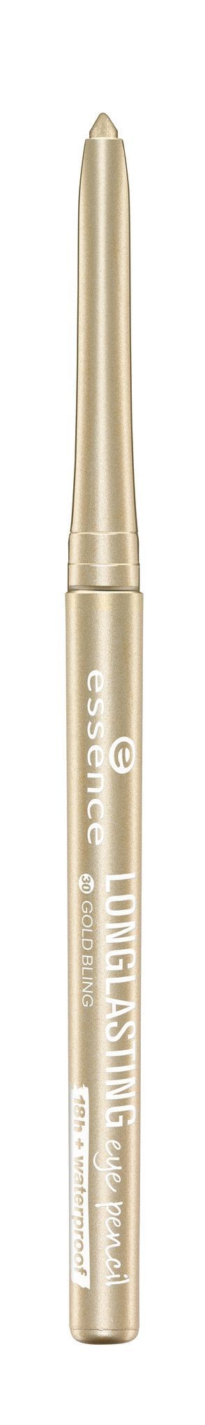 Ein beiger Augenstift mit den Worten 'cosmic brown' und Markenname 'e. esthetic'.