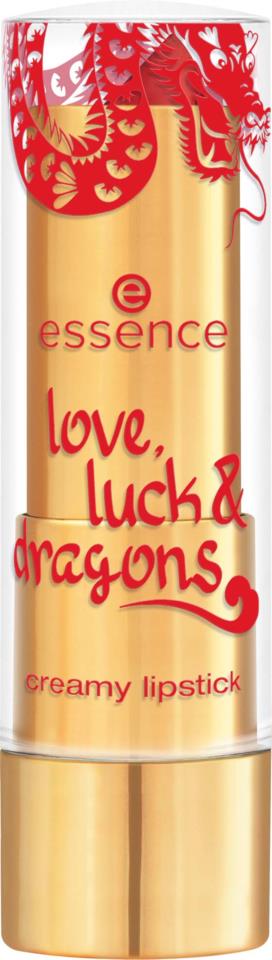essence Love, Luck & Dragons Creamy Lipstick 02