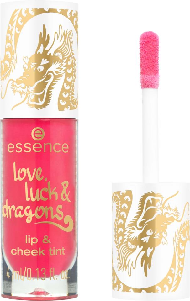essence Love, Luck & Dragons Lip & Cheek Tint 01
