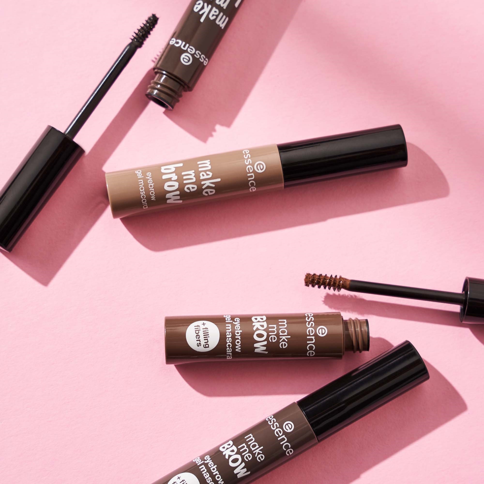 essence Make Me Brow Eyebrow Gel Mascara 07 Dark Browny Brows (obrázok 7)