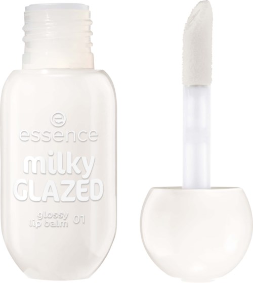 essence Milky Glazed Glossy Lip Balm 01 Sheeriously Creamy