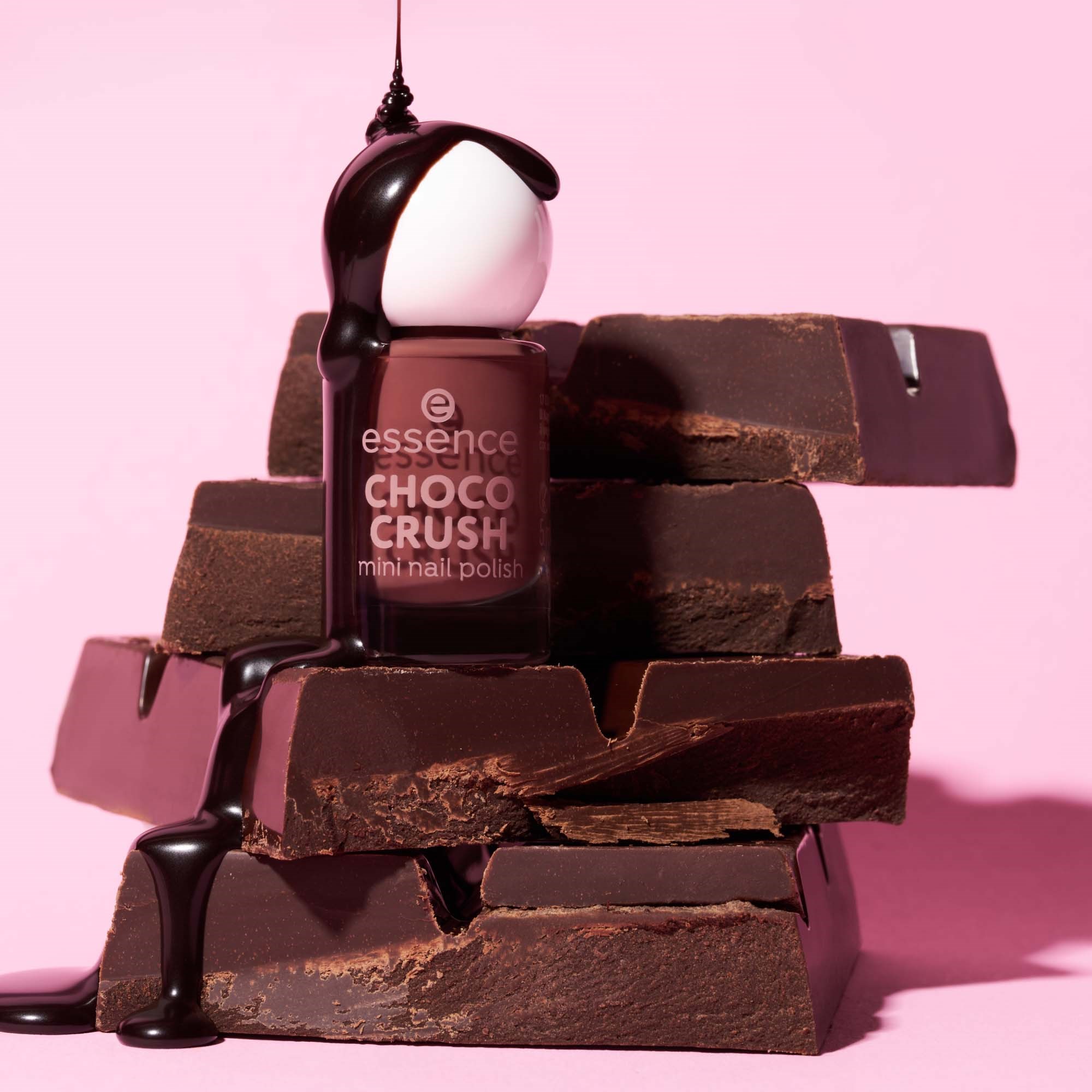 essence Mini Nail Polish 17 Choco Crush (obrázok 3)