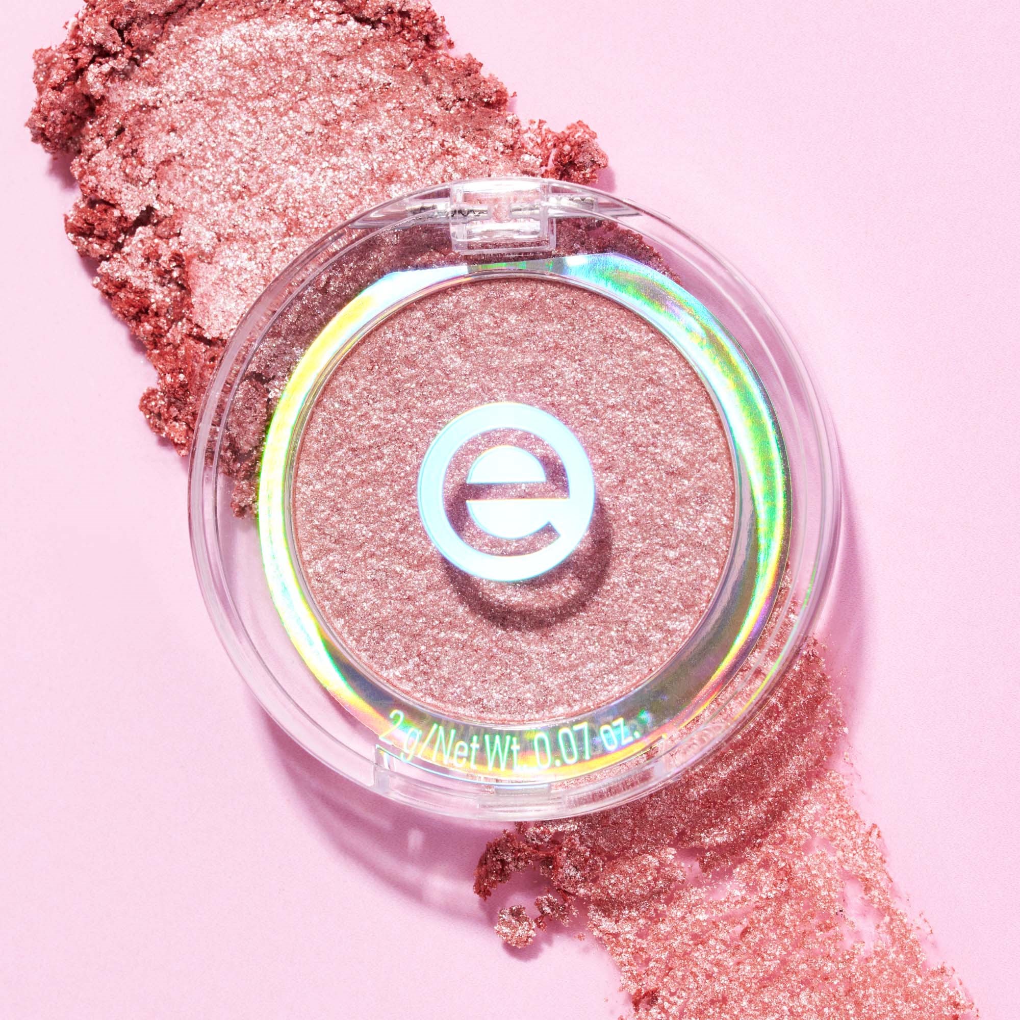 essence Mono Eyeshadow Glitter 02 Rosy Sparkle (obrázok 4)