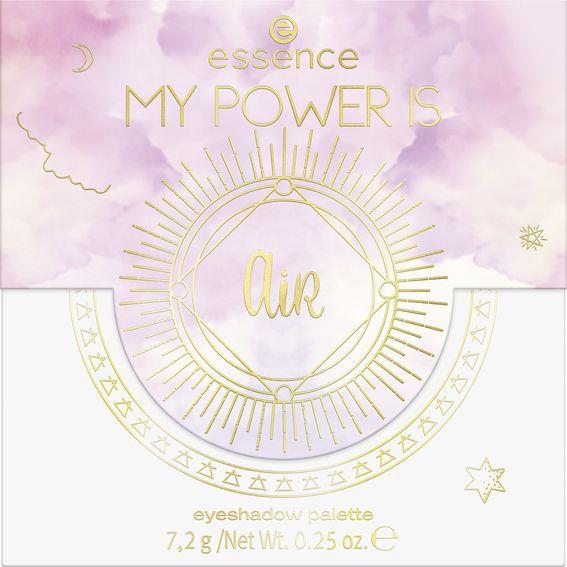 essence MY POWER IS Air Eyeshadow palette 01