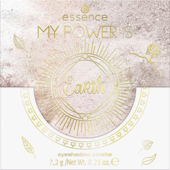 essence MY POWER IS Earth Eyeshadow palette 02