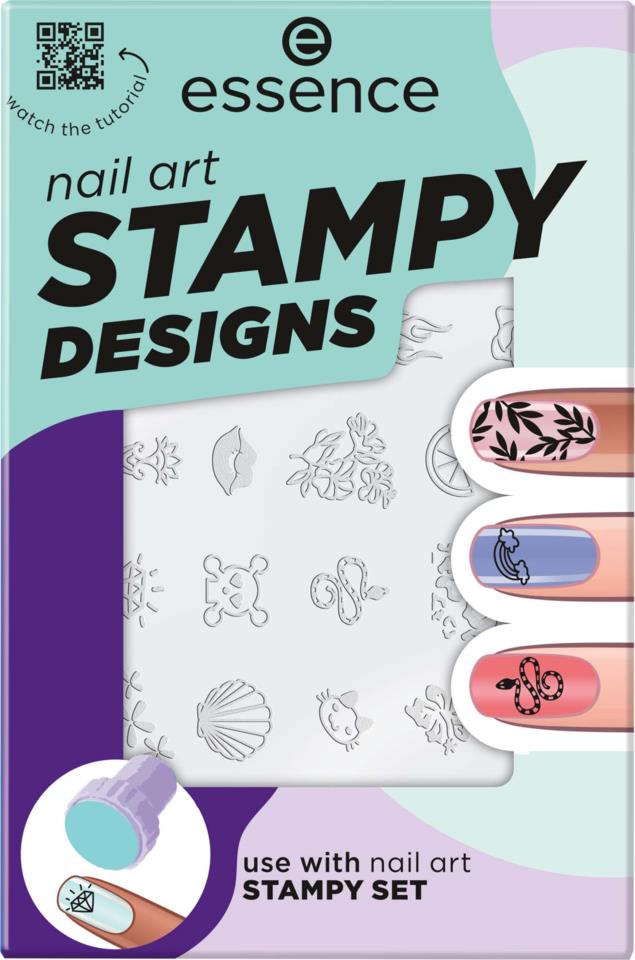 essence Nail Art Stampy Designs 01 Stamping Up 