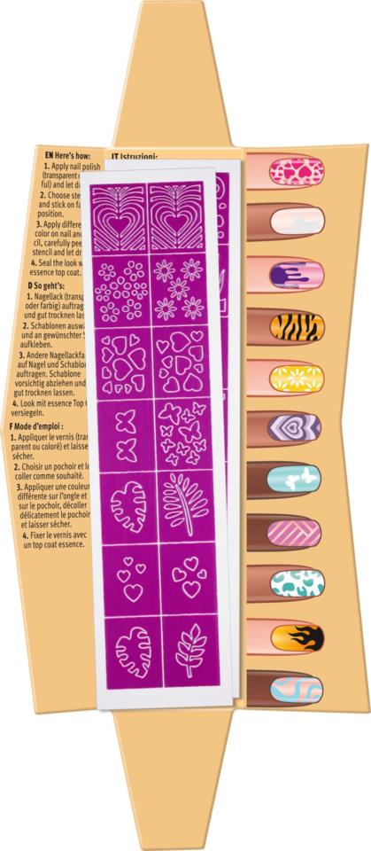 essence Nail Art Stencils 