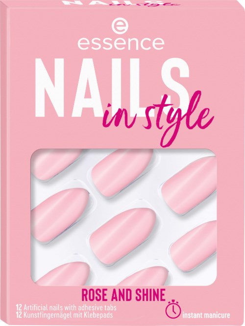 essence Nails In Style 14 ROSE AND SHINE