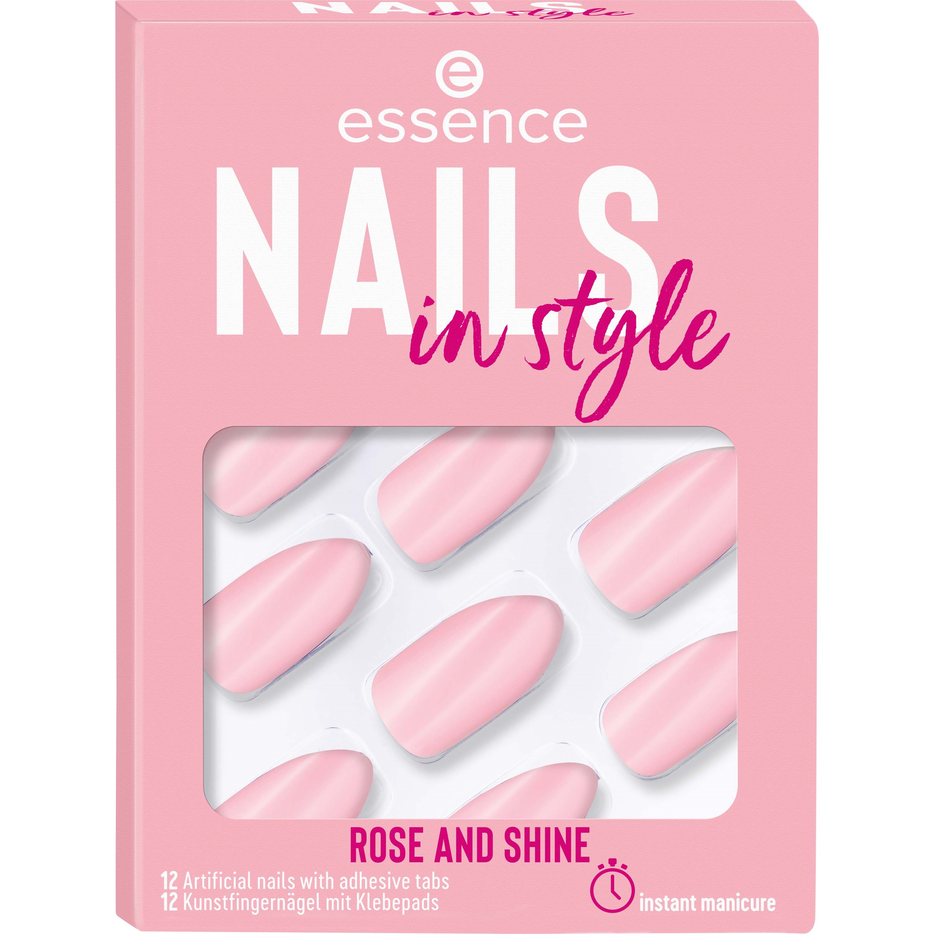 essence Nails In Style 14 ROSE AND SHINE