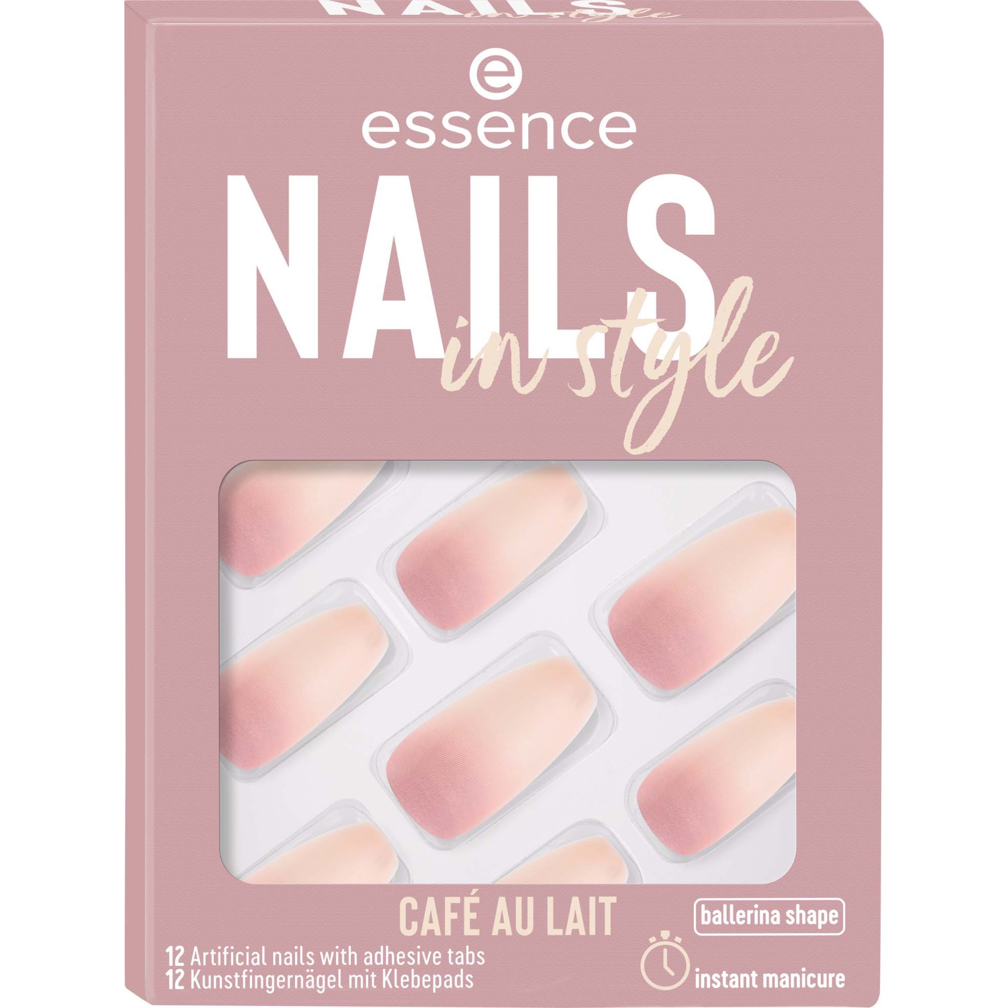 essence Nails In Style 16 CAFÉ AU LAIT