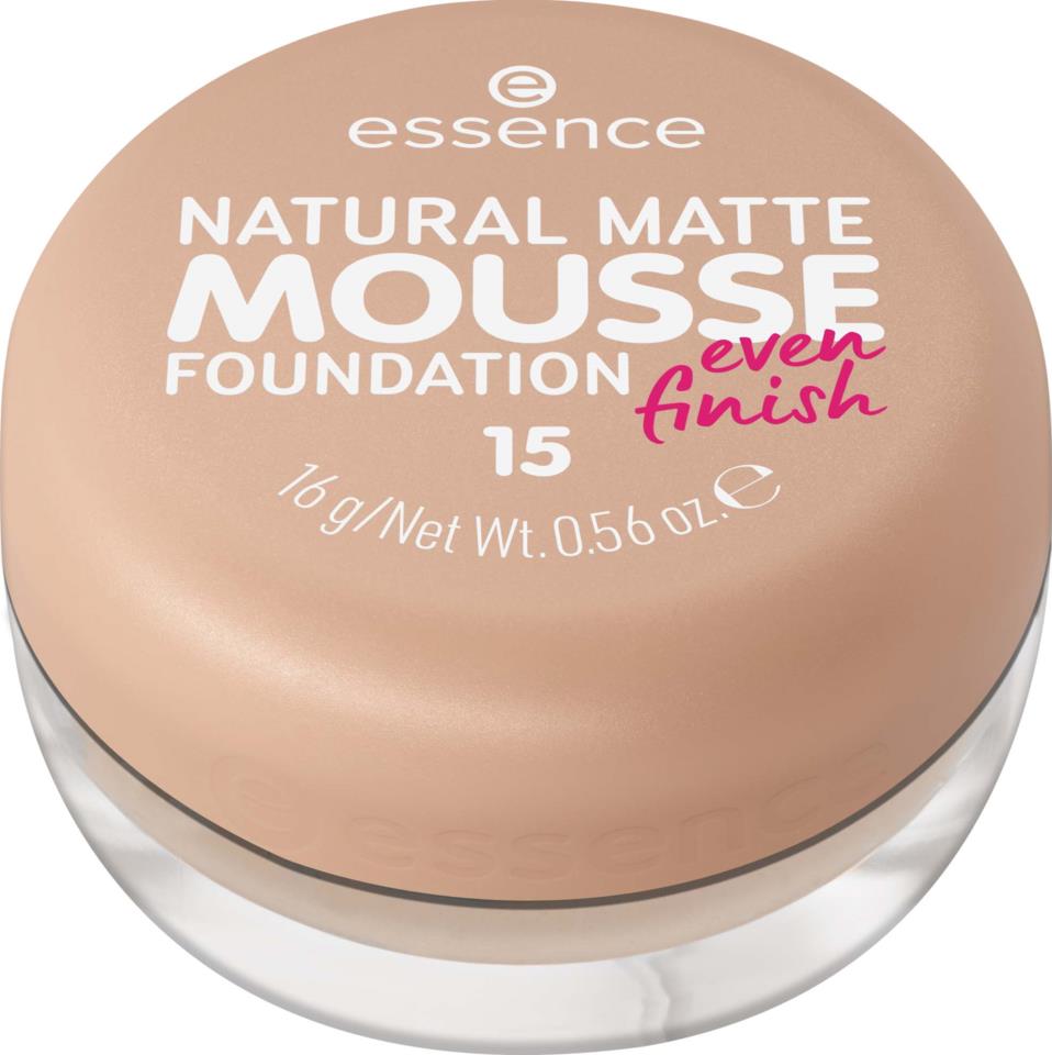 essence Natural Matte Mousse Foundation 15 16 g