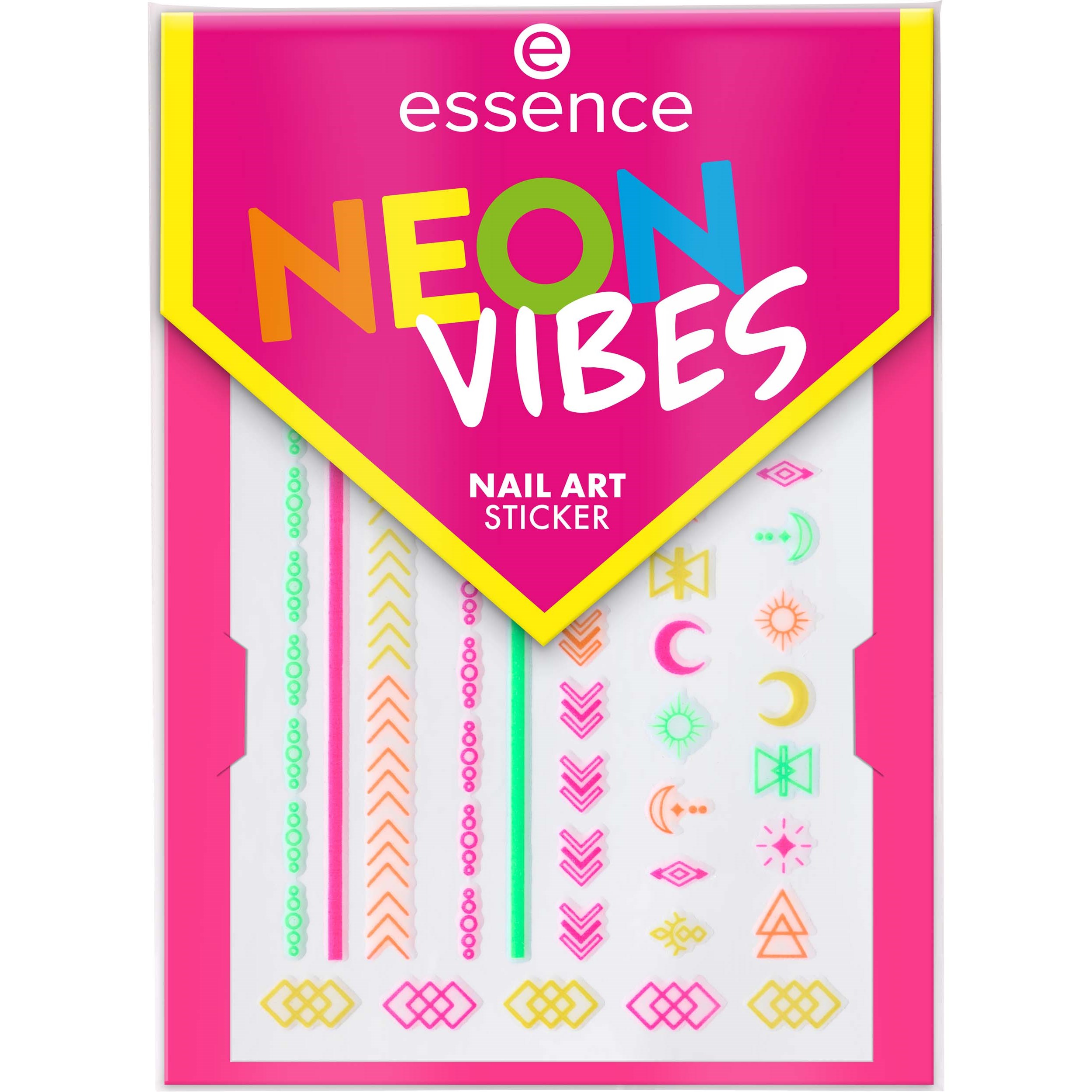 essence Neon Vibes Nail Art Sticker