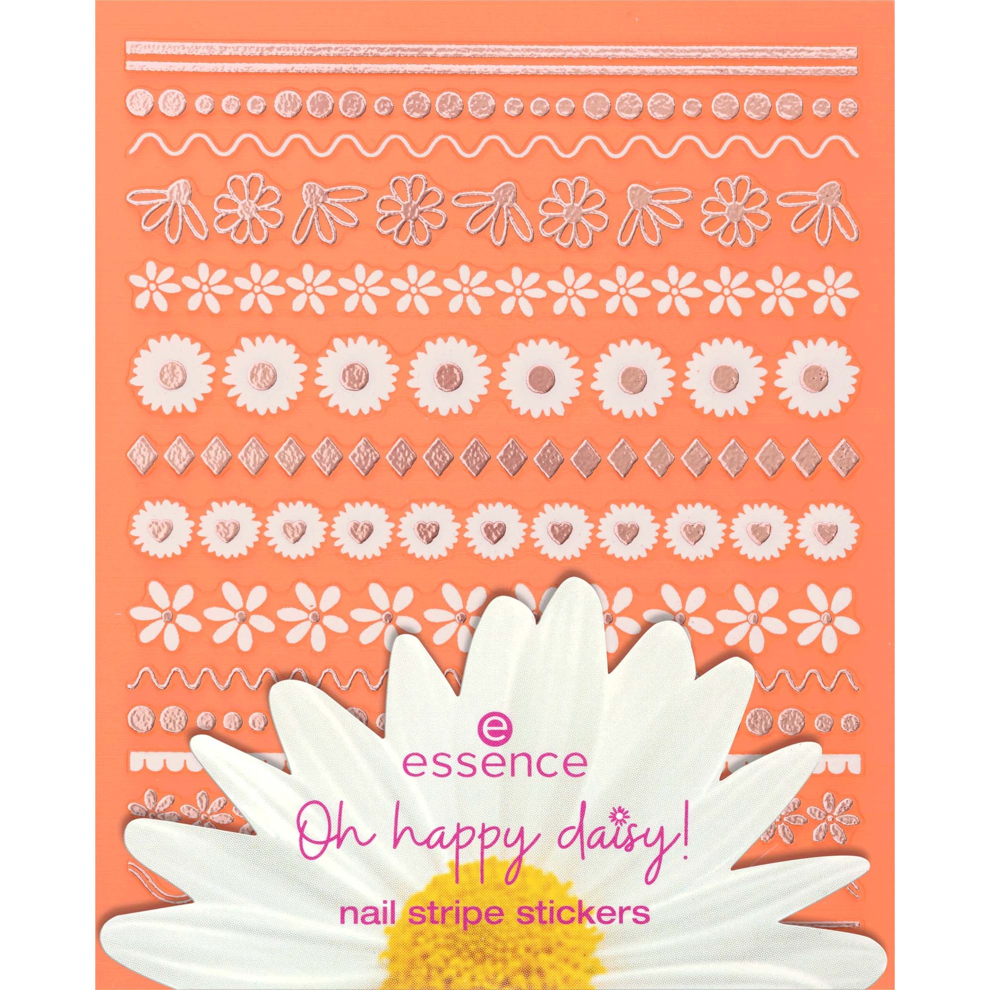 Läs mer om essence Oh happy daisy! Nail Stripe Stickers