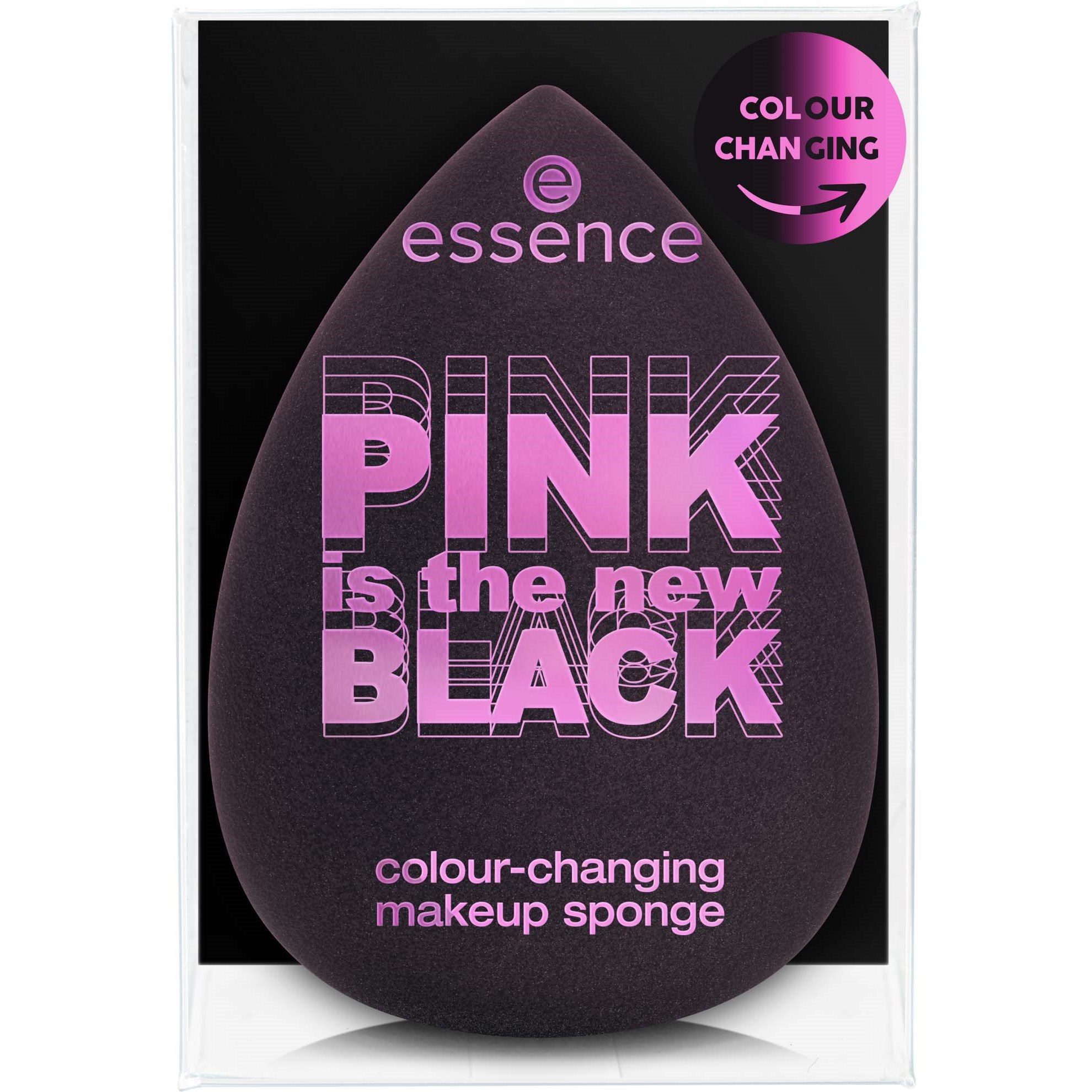 essence PINK is the new BLACK Colour-changing Makeup Sponge
