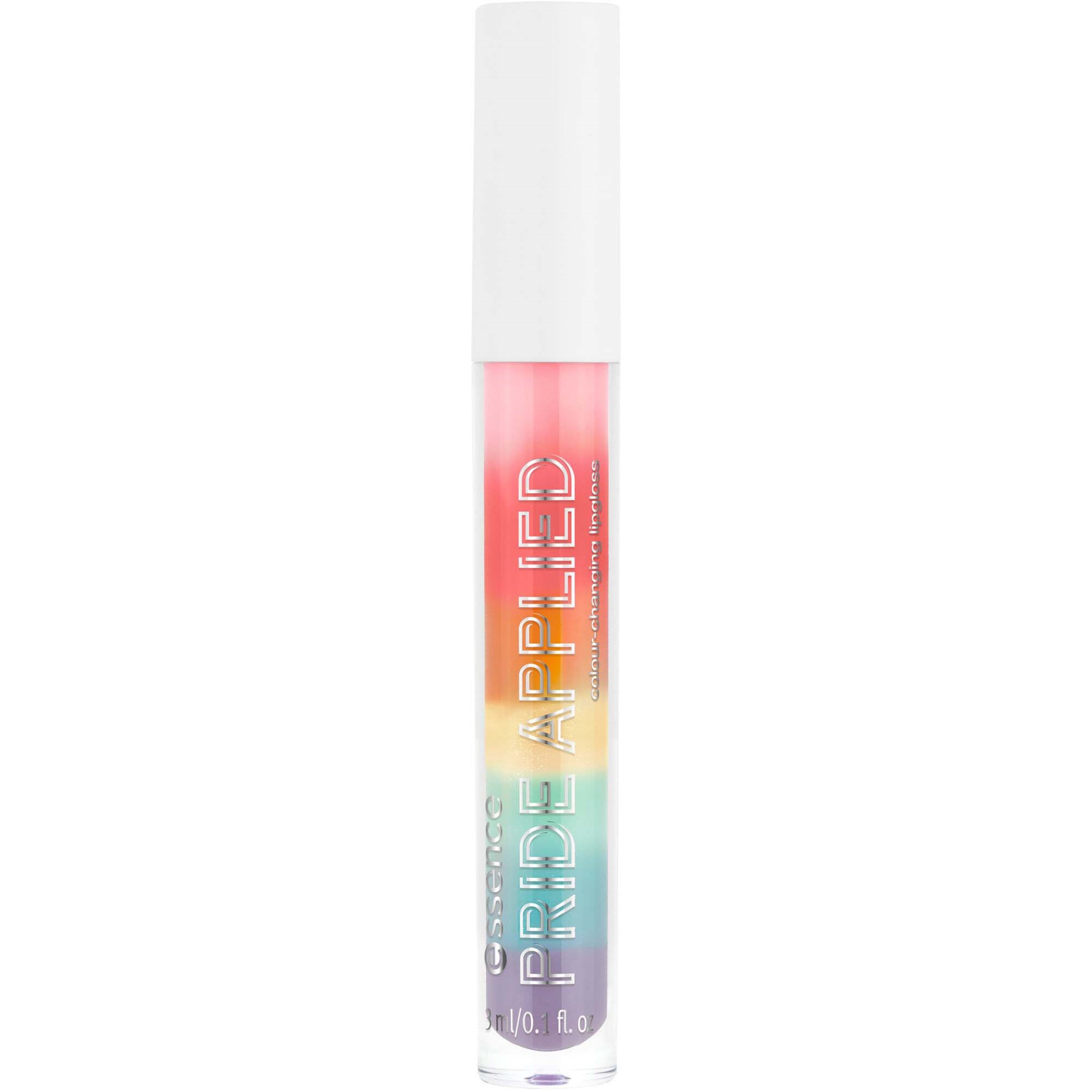 essence HUGS&TEDDIES Pride Applied Colour-Changing Lipgloss