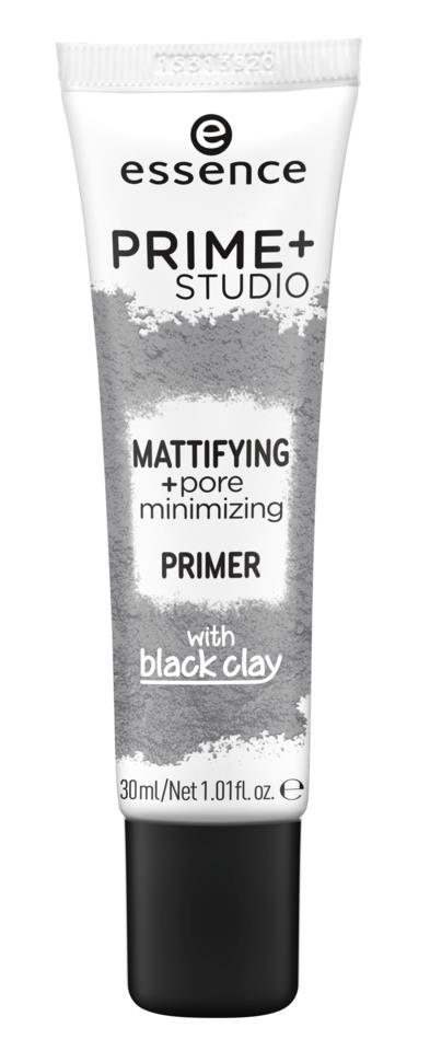 essence prime+ studio mattifying + pore minimizing primer