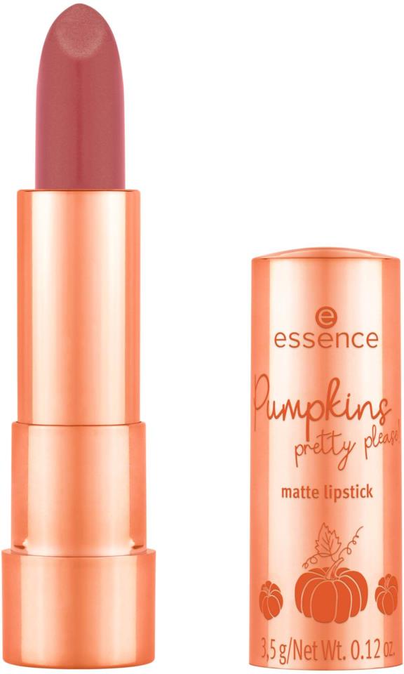 essence Pumpkins pretty please! matte lipstick 01