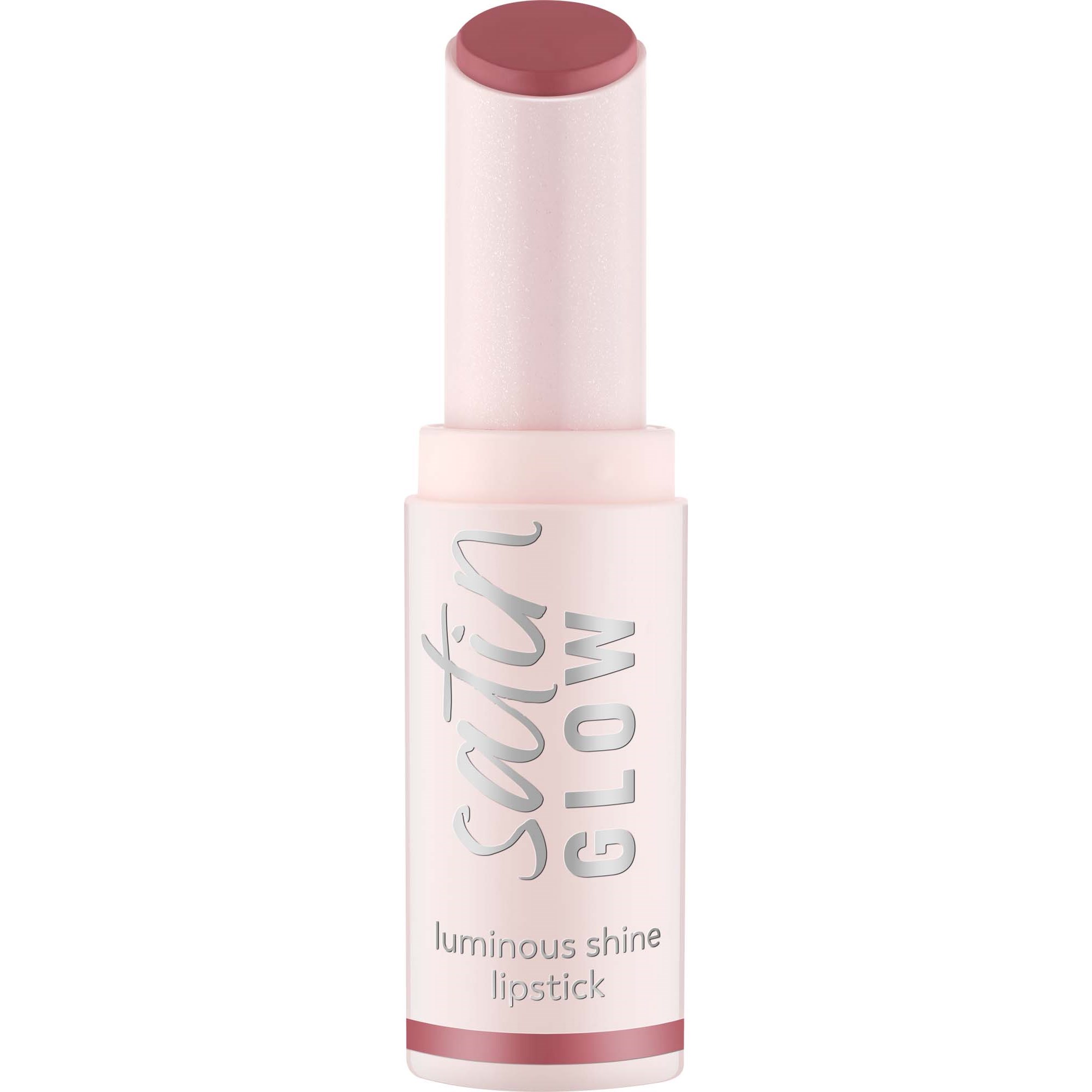 essence Satin Glow Luminous Shine Lipstick 03 Rose And Shine - 3,5 g