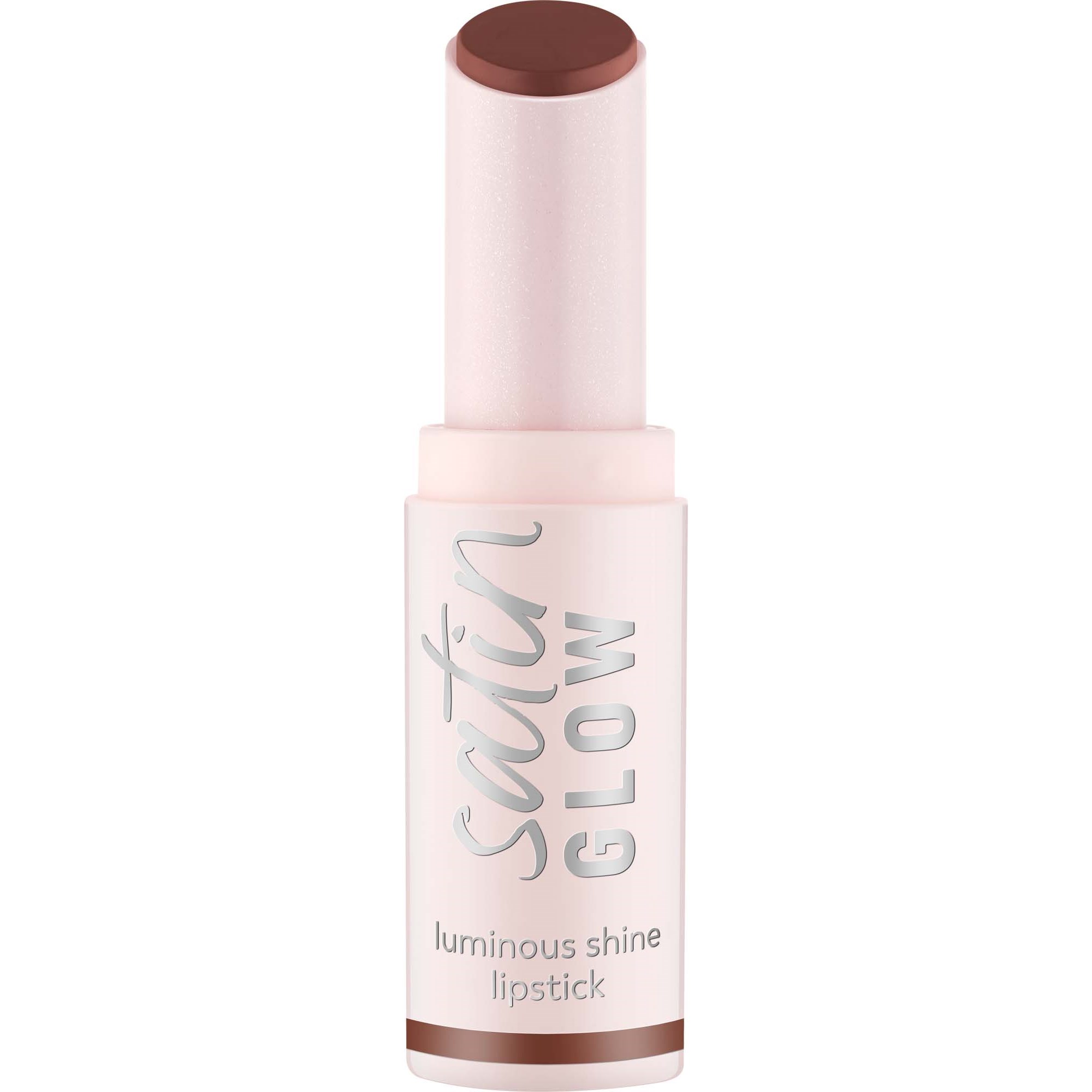 essence Satin Glow Luminous Shine Lipstick 06 Deja-brew