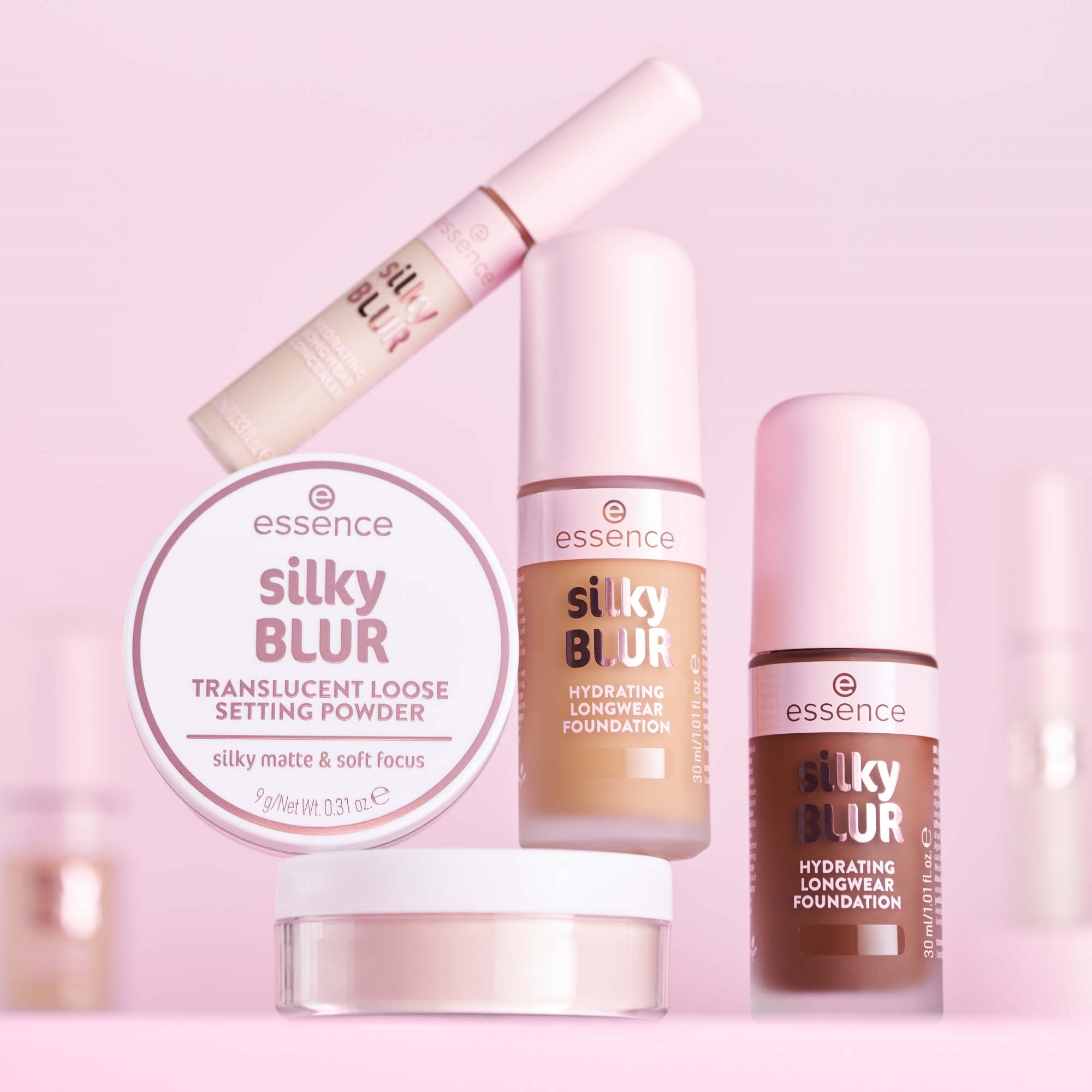 essence Silky Blur Hydrating Longwear Concealer 170 (obrázok 5)