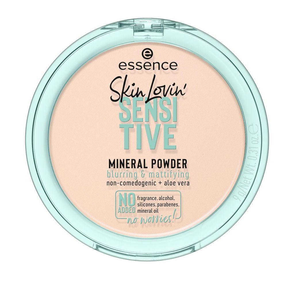 essence skin lovin’ sensitive mineral powder  1