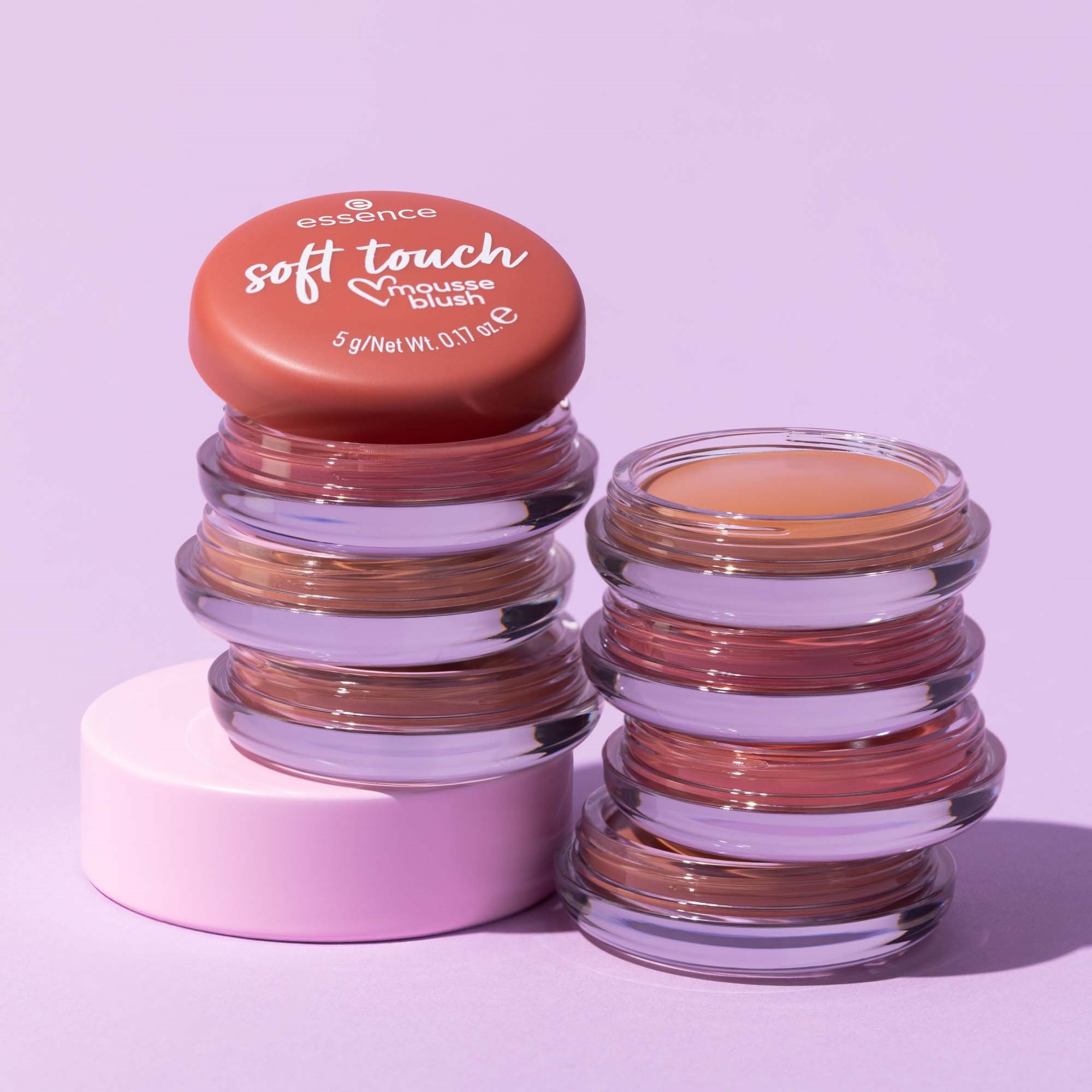essence Soft Touch Mousse Blush 10 Cozy Clay (obrázok 4)