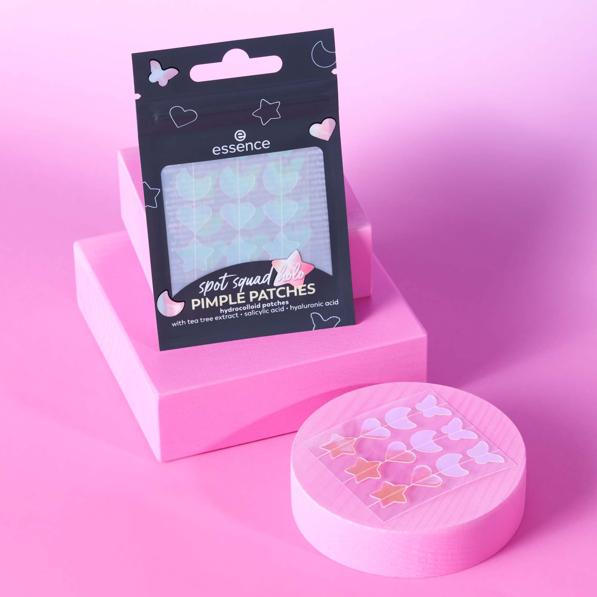 essence Spot Squad Holo Pimple Patches 10 Starlight Vibes (obrázok 4)