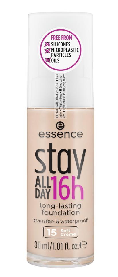 essence stay all day 16h long-lasting foundation 15