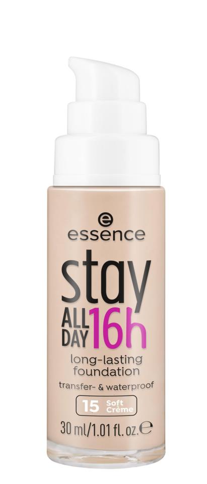 essence stay all day 16h long-lasting foundation 15