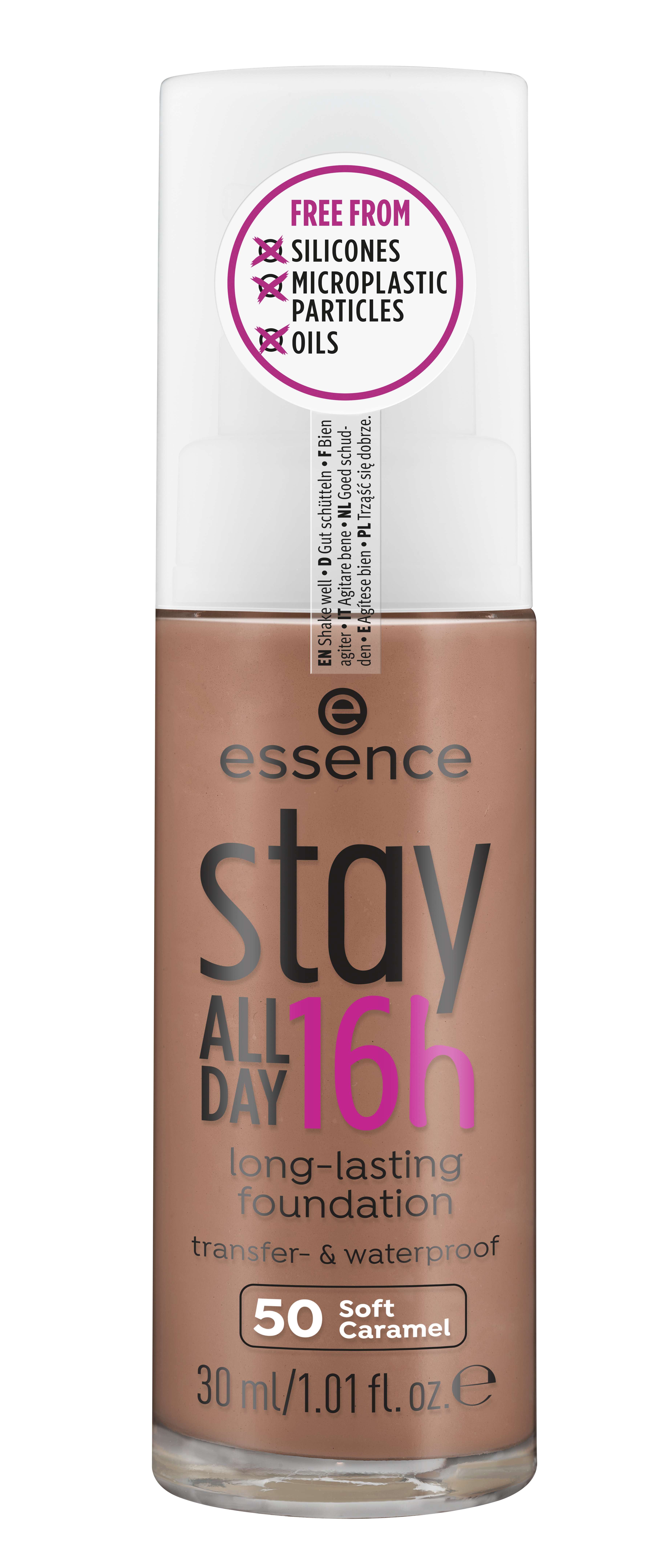 foundation essence all 16h Sand stay Soft long-lasting day 30