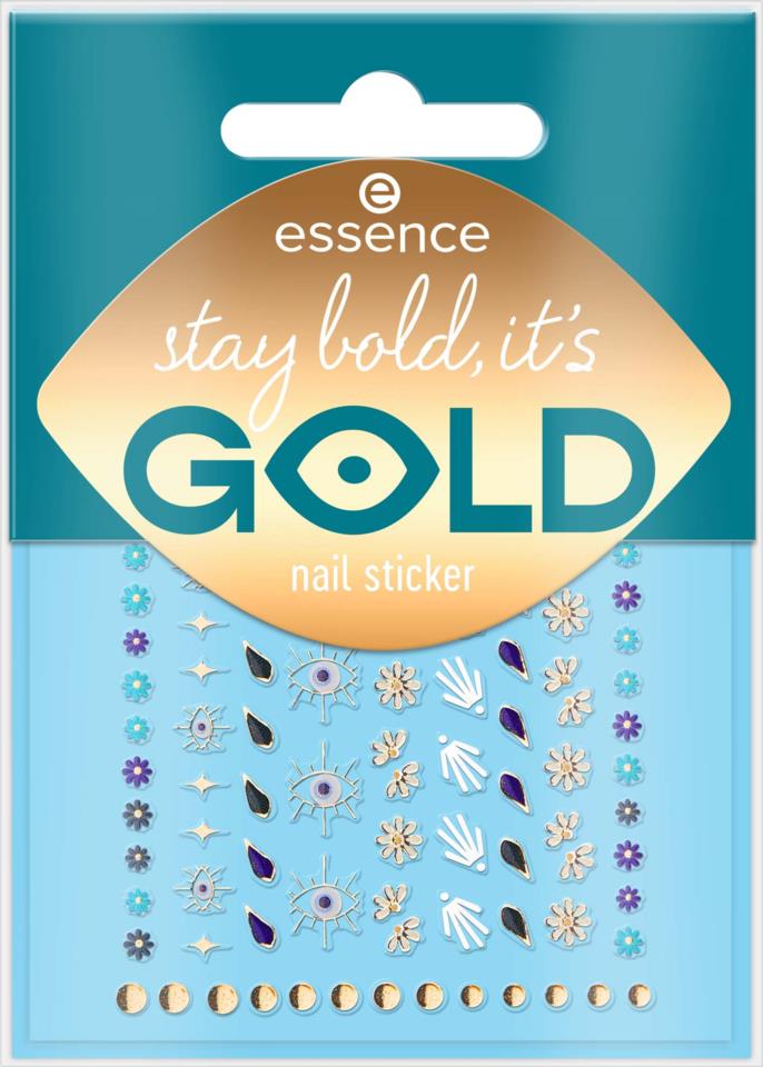 essence Stay Bold, It'S Gold Nail Sticker 