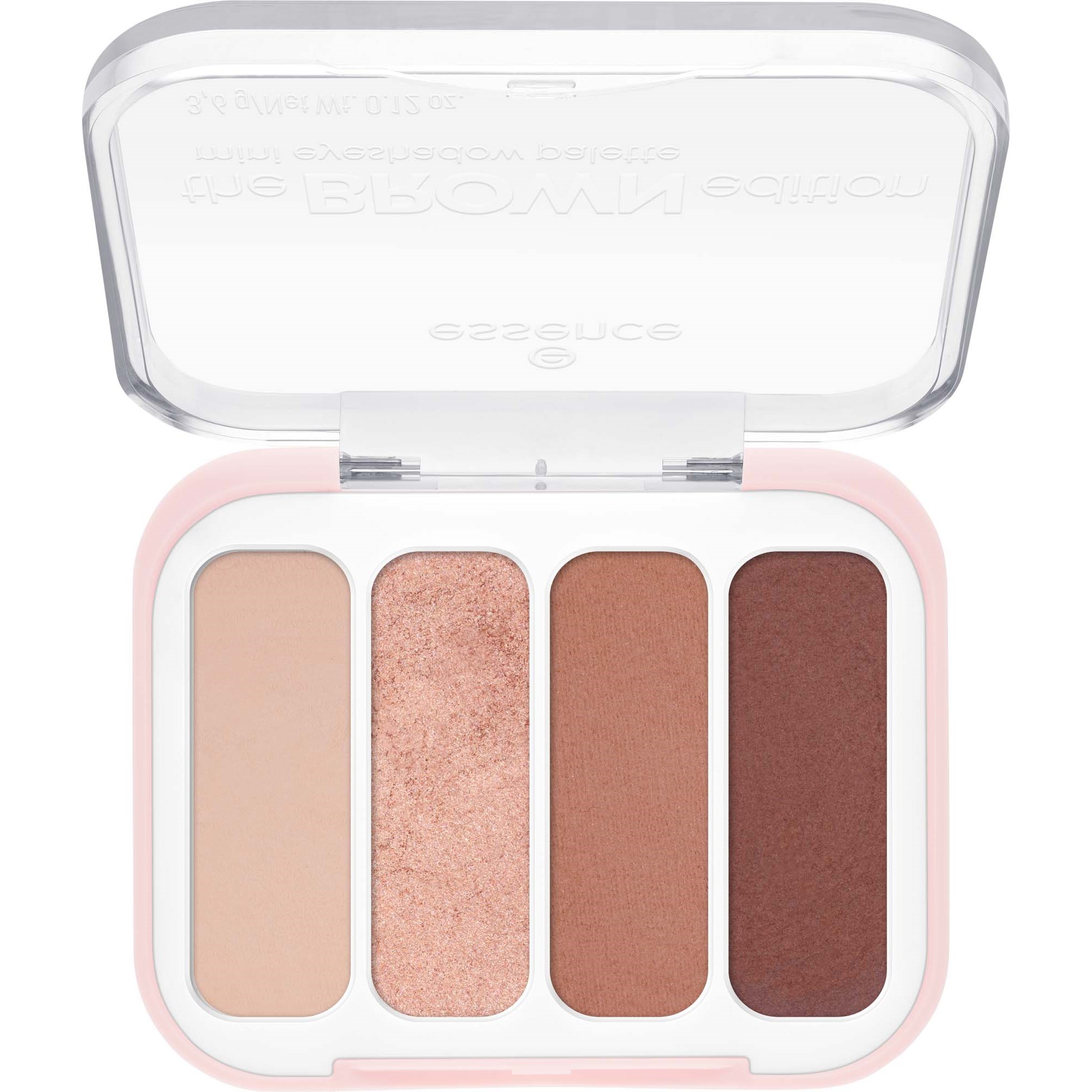 essence Mini Eyeshadow Palette The Brown Edition