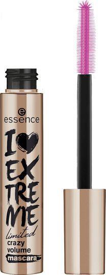 essence the glowin' golds I LOVE EXTREME limited crazy volume mascara