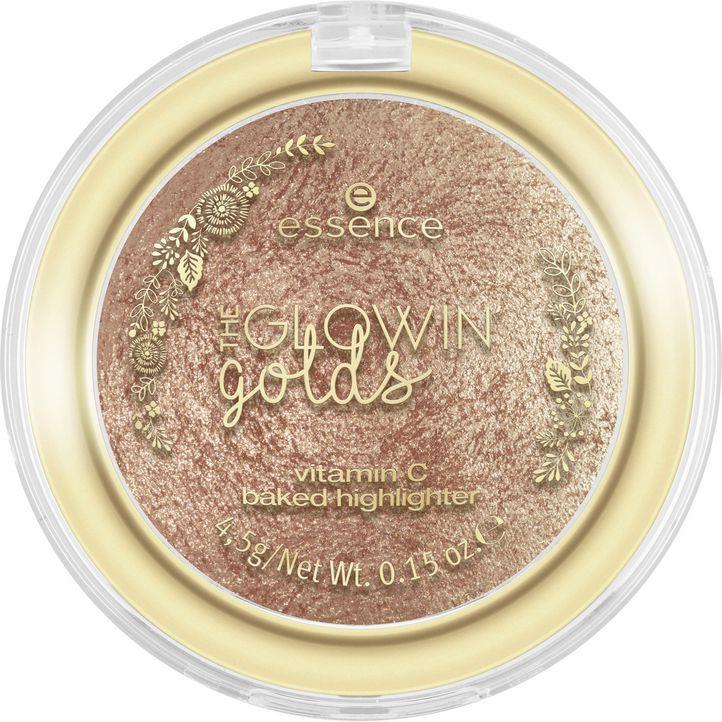 essence the glowin' golds vitamin C baked highlighter 1