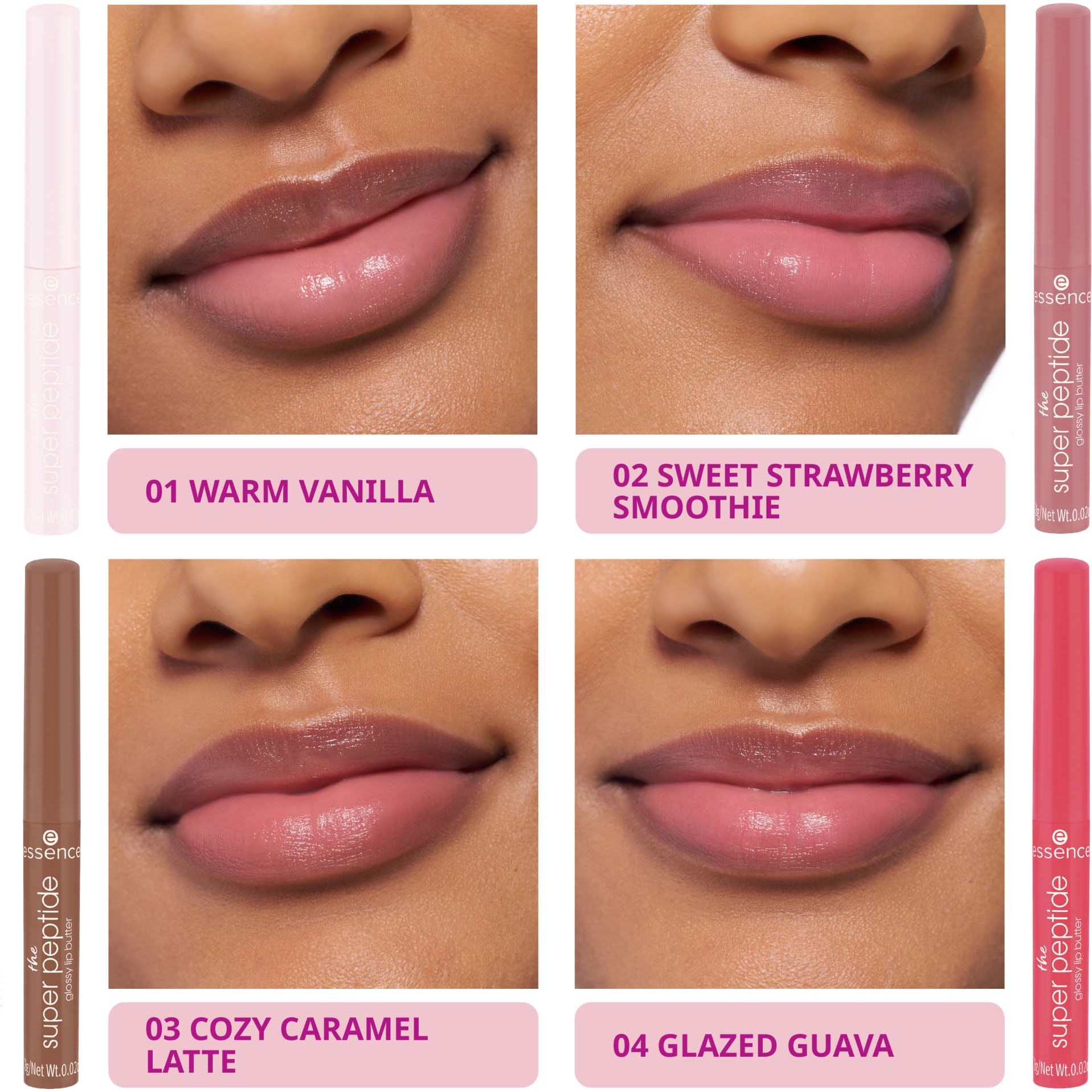 essence The Super Peptide Glossy Lip Butter Set ...Like A Sunday Morni (obrázok 3)