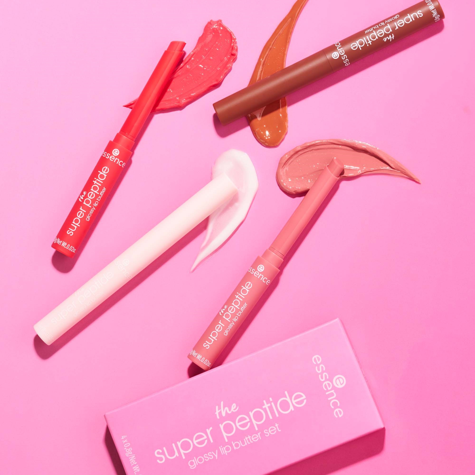 essence The Super Peptide Glossy Lip Butter Set ...Like A Sunday Morni (obrázok 9)