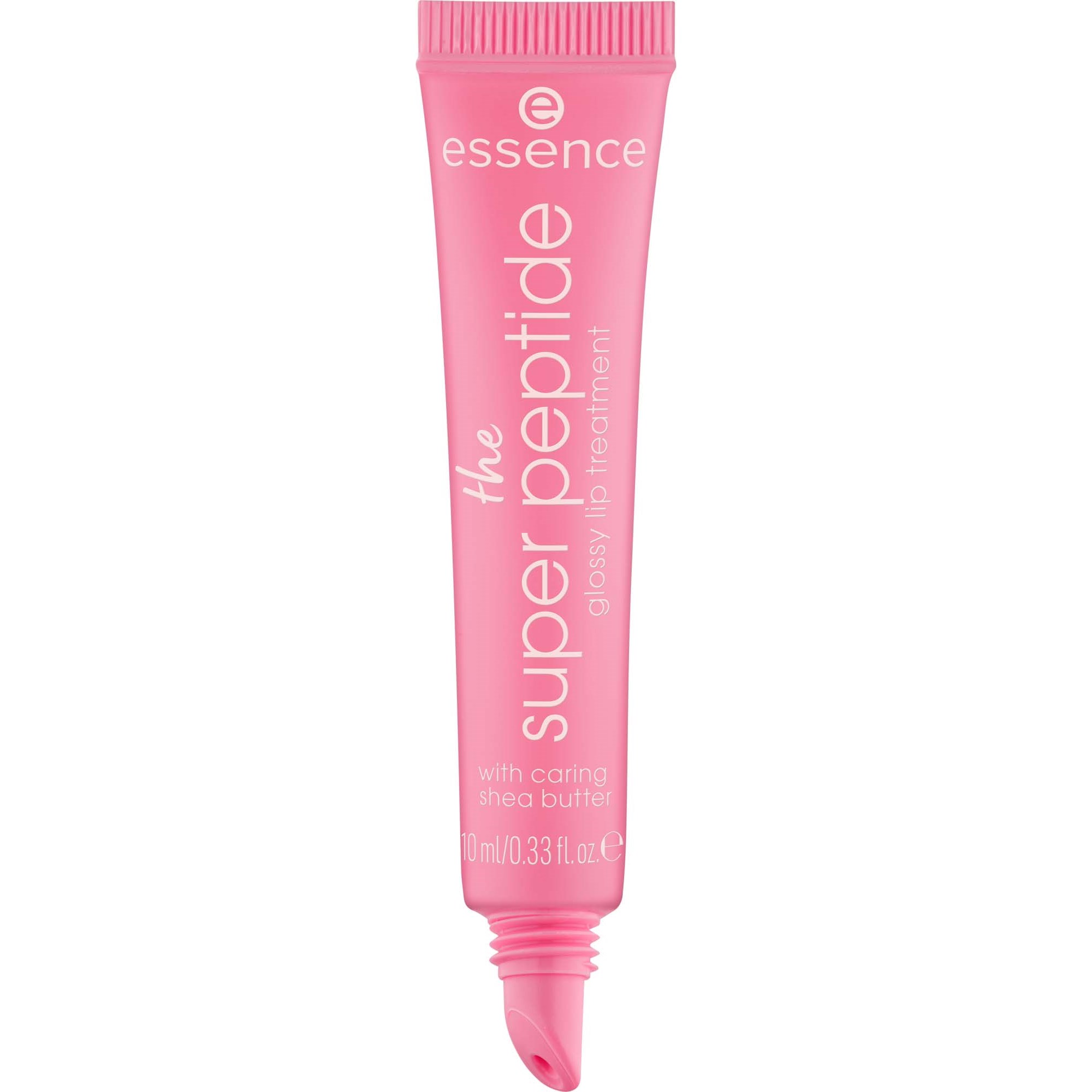 Pleje til læber Essence The Super Peptide Glossy Lip Treatment Balm - 02 Pinkif
