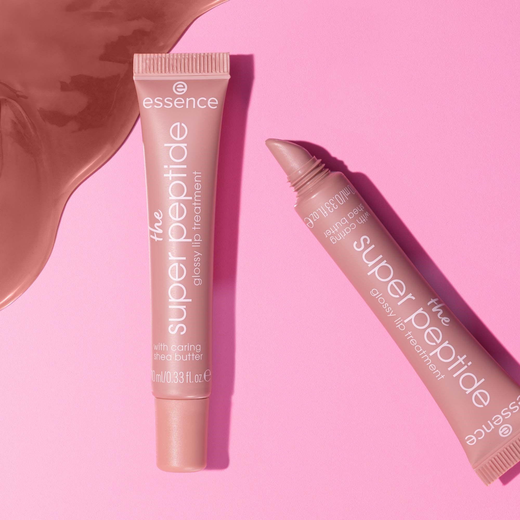 essence The Super Peptide Glossy Lip Treatment 03 Toffeetastic! (obrázok 8)
