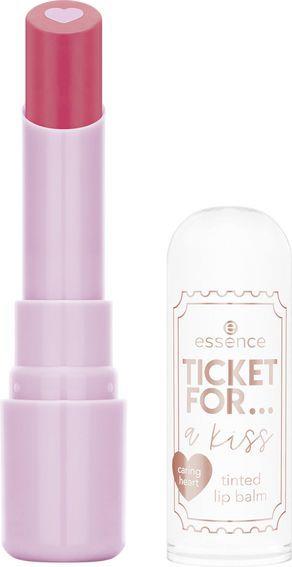 essence TICKET FOR... a kiss tinted lip balm 01