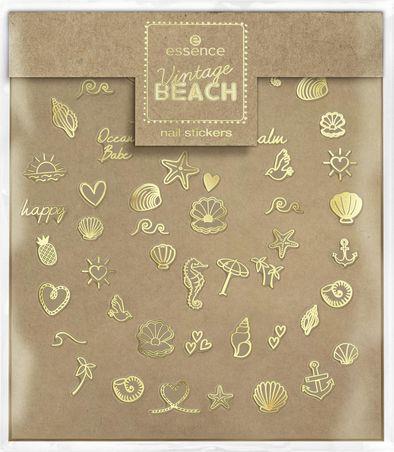 essence Vintage Beach nail stickers 01