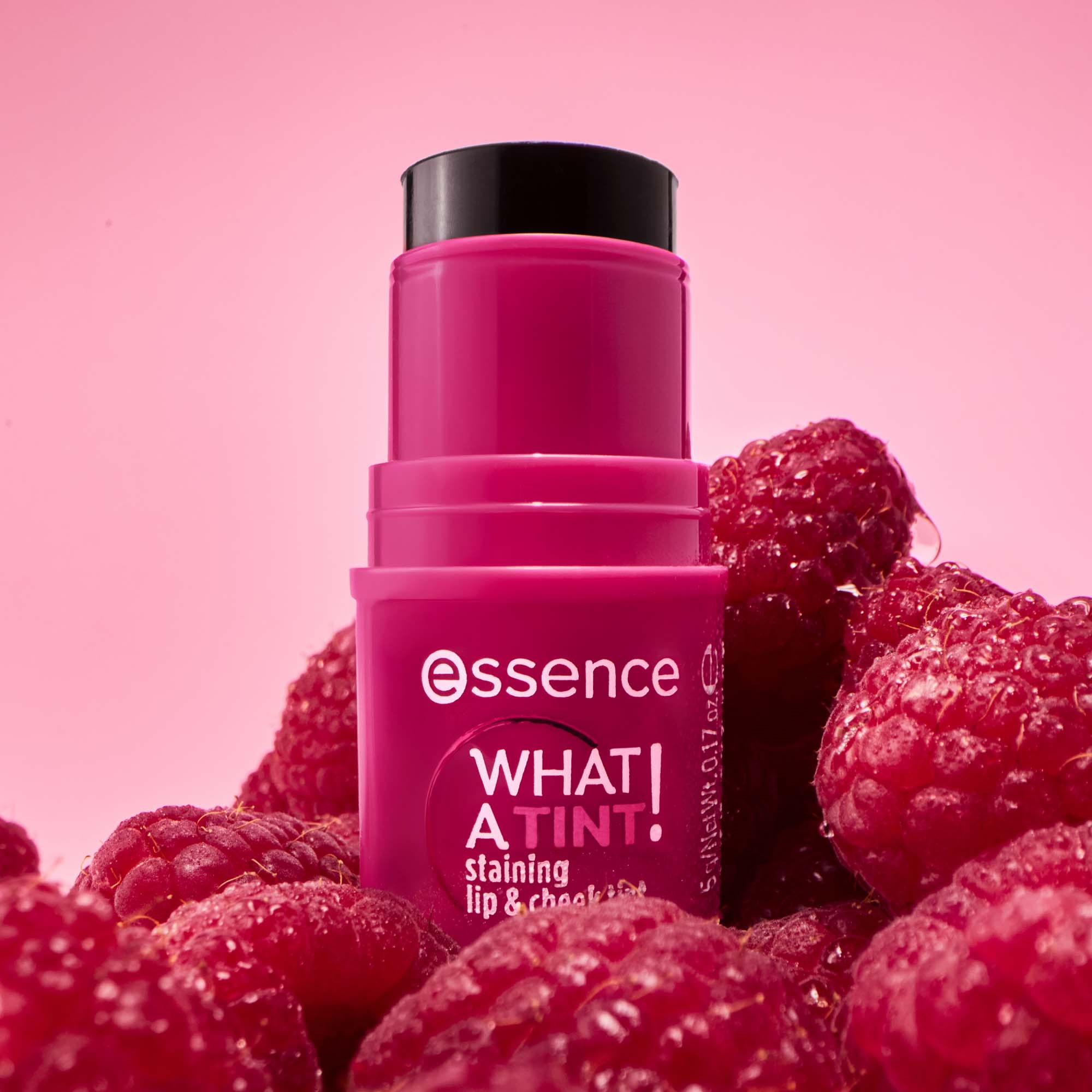 essence What A Tint! Staining Lip & Cheek Tint 10 Raspberry Vibes (obrázok 6)