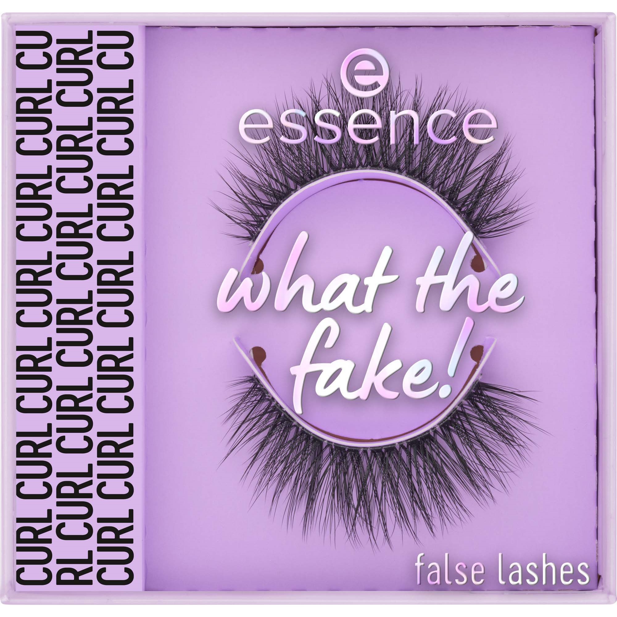 Tilbehør til øjne Essence  False Lashes What The Fake! - 02 Dramatic Curl